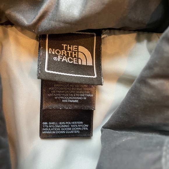 The North Face Jacket Womens Xs Aconcagua Puffer 550 Down Fill Dark Grey - Picture 13 of 13